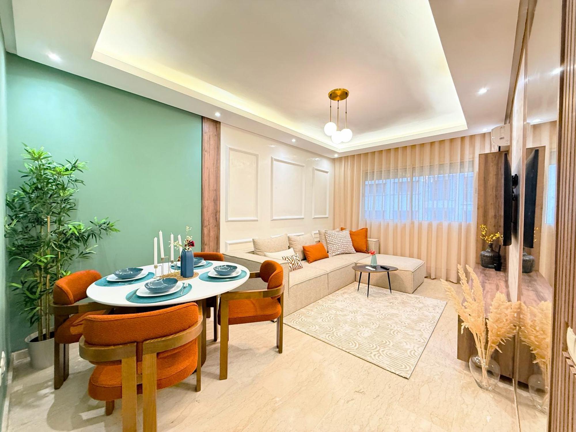 Cosy Greeny 3 Bdr - Downtown Near Oasis Train And Tramway Casablanca Luaran gambar