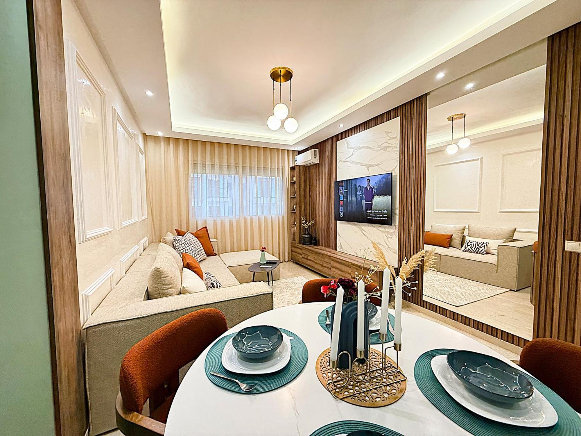Cosy Greeny 3 Bdr - Downtown Near Oasis Train And Tramway Casablanca Luaran gambar